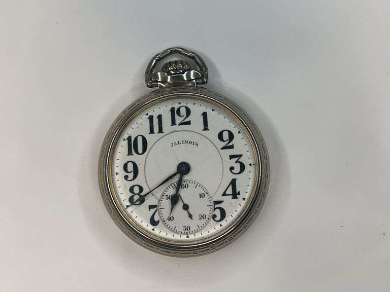 Illinois Bunn Special 21 Jewel Pocket Watch