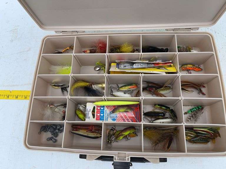 Plano Tackle Box with Fishing Lures