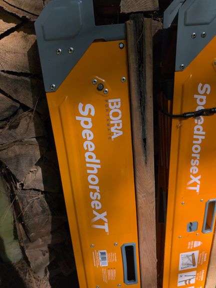 (2) Speedhorse XT collapsible saw horses
