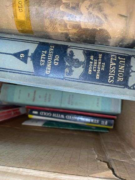 Large Box of Vintage Books