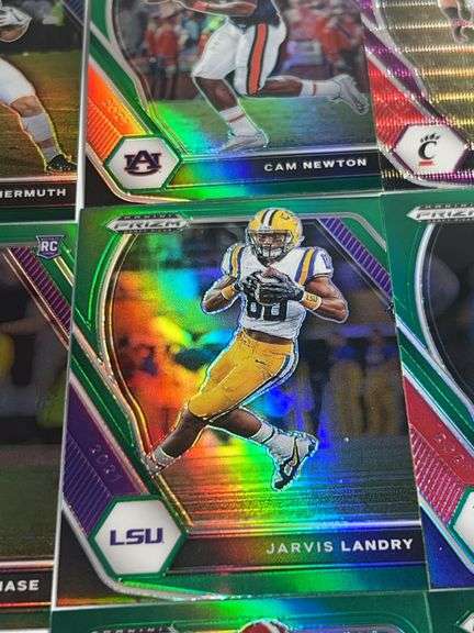 Assortment of College Football Trading Cards