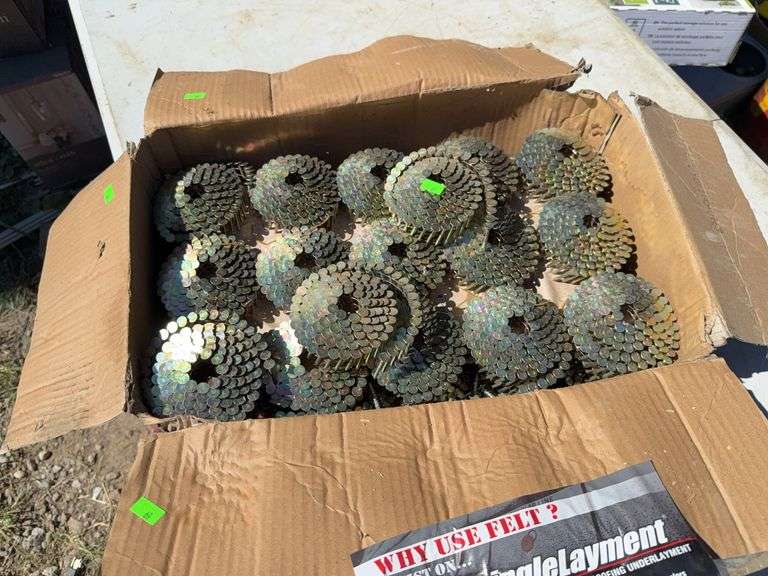 Box of Roofing Nails