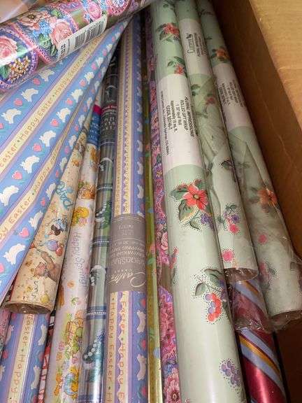 Box of Gift Wrapping Paper
