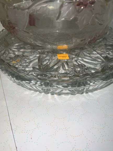 Assortment of Clear Glass Bowls