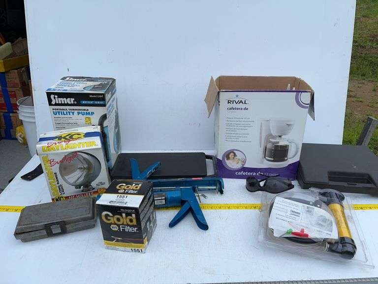 Hole Saw Bits, Caulk Gun, Soldering Gun, Etc.