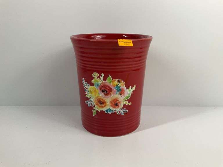 Fiesta Ware Scarlett Utensil Crock