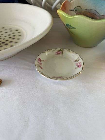 (4) Lg Bowls, Pottery Mug, Teacup, Aalt and Pepper Shaker, and other Dishware