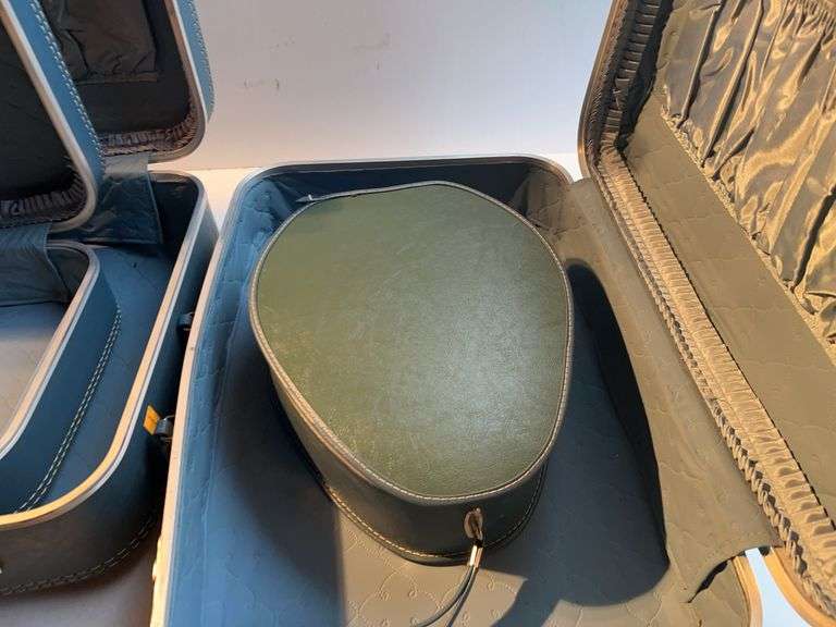 4 Pack Mid Century Suitcase Set