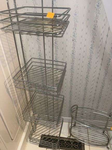 Metal Bathroom Storage Racks