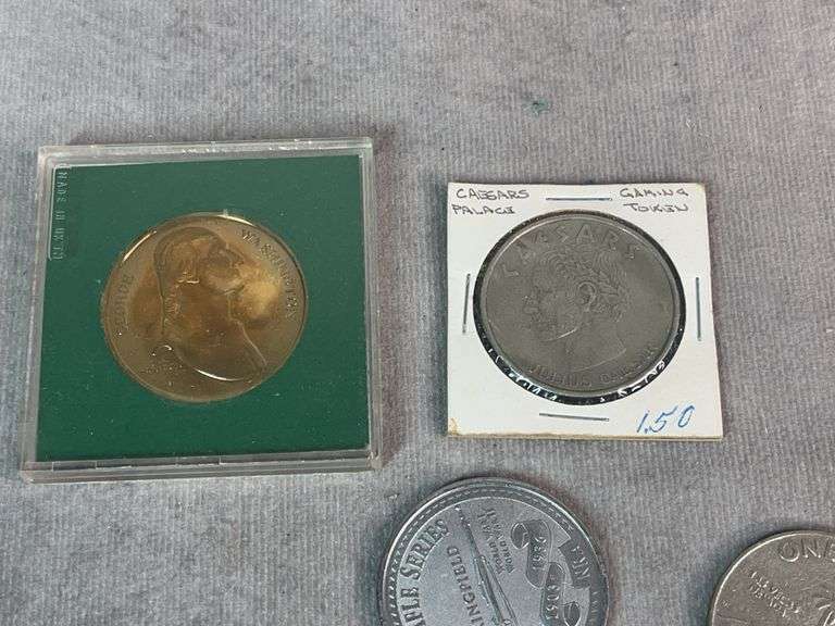Poker Chips & Commemorative Medallions