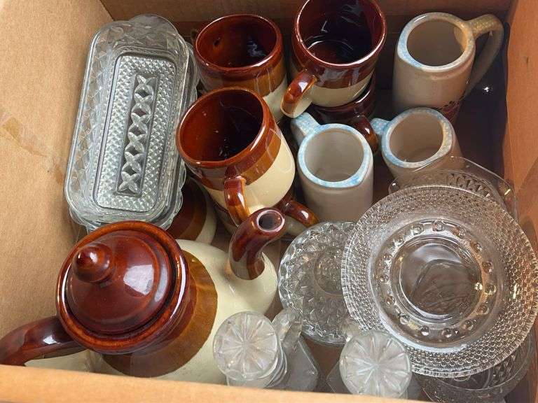 Assorted Glassware