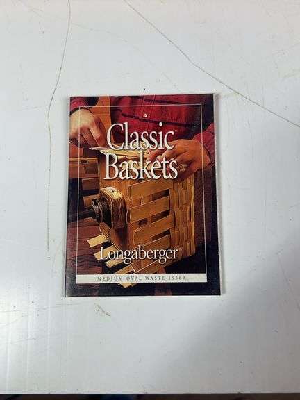 Longaberger Medium Oval Waste Basket