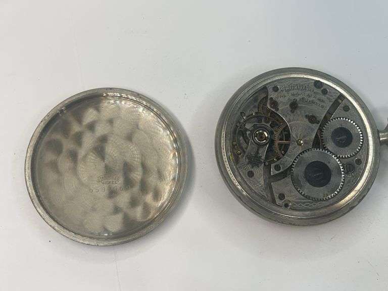A.W.W. Co. Waltham 15 Jewel Pocket Watch