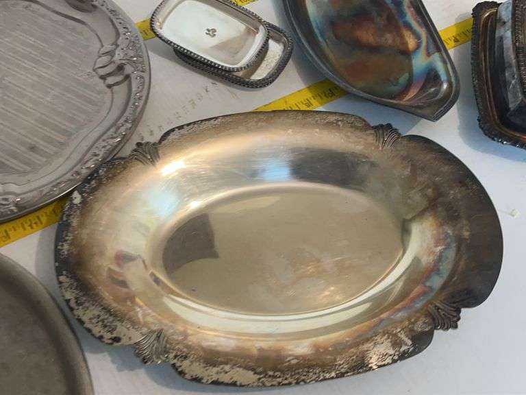 Stainless & Silver Plate Dishes