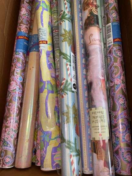 Box of Gift Wrapping Paper