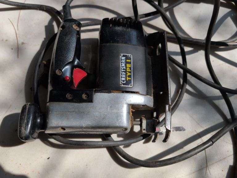 Craftsman 7" circular saw and jig saw and Milwaukee sander/grinder