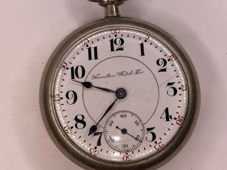 Hamilton Watch Co. 21 Jewel Pocket Watch