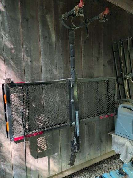 Metal cargo hitch rack - see photos