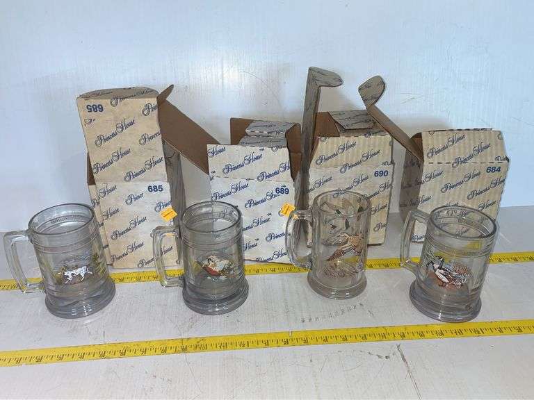Princess House Hunting Beer Mugs