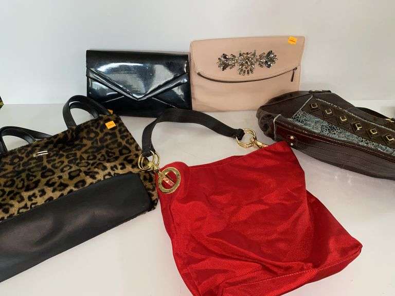 Assortment of Purses and Handbags