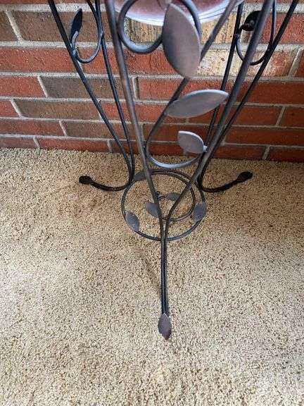 Large Candle Holder Stand and Candle
