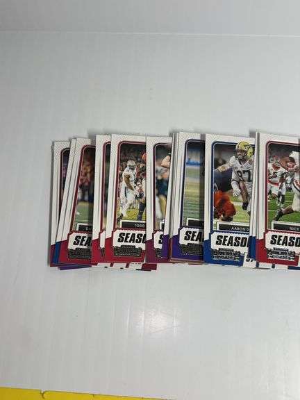 Assortment of Football Trading Cards