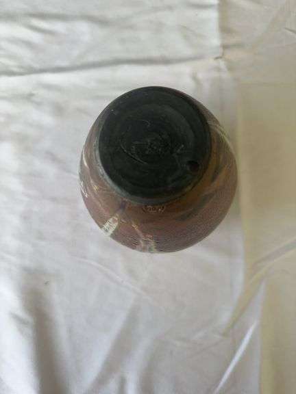 (2) Vases, (12) Napkin Rings, Waterford Crystal Clock, Leather Leaf, and other misc.