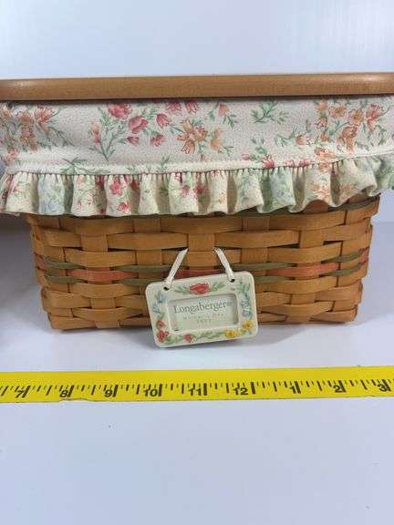 2002 Longaberger Mother’s Day Basket, Longaberger Shining Star Basket