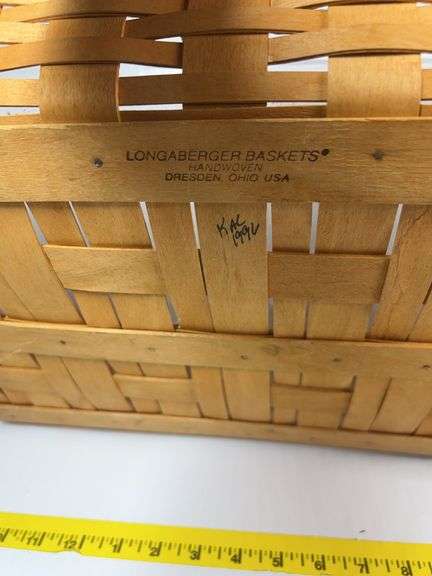 Longaberger Large Serving Tray, Longaberger Large Boardwalk Basket