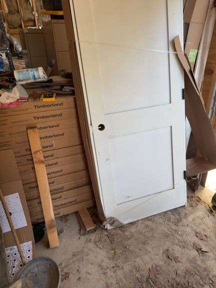 Left Hand Swing White Door 32” by 80”