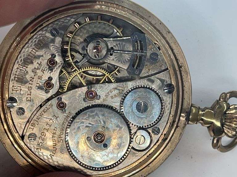 B.W. Raymond Elgin 19 Jewel Pocket Watch