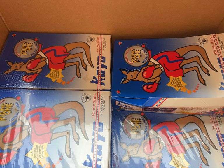 Assortment of Kayo Round One Boxing Cards