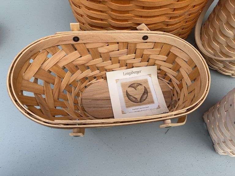 (4) Longaberger Baskets