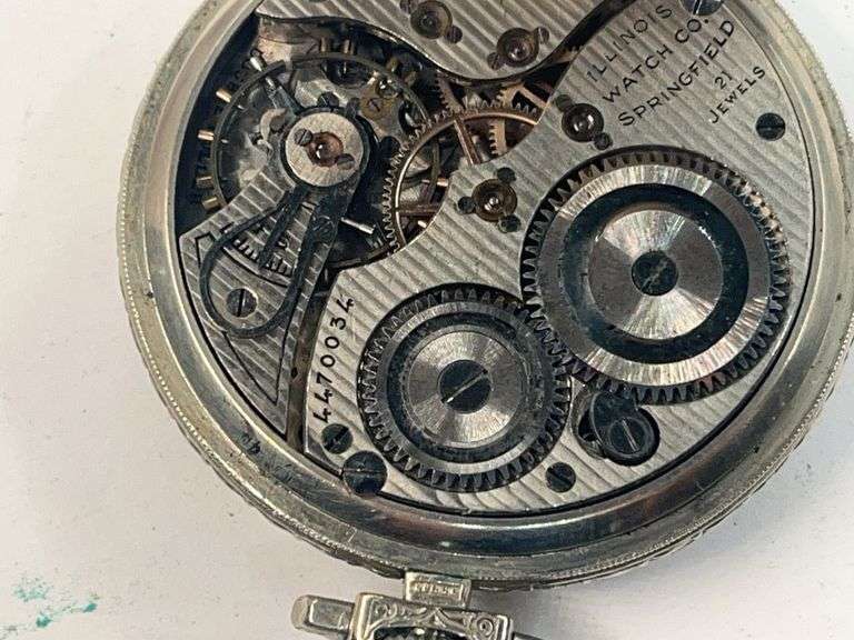 Illinois 21 Jewel Pocket Watch