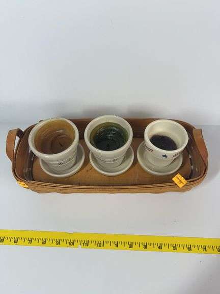 Longaberger Flower Pot Basket