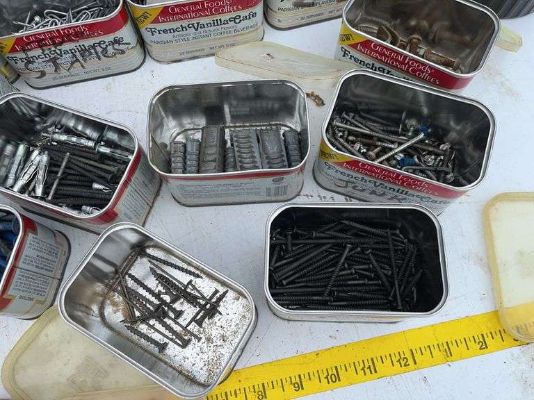 Organizers with Screws, Pipe Wrenches, Etc.