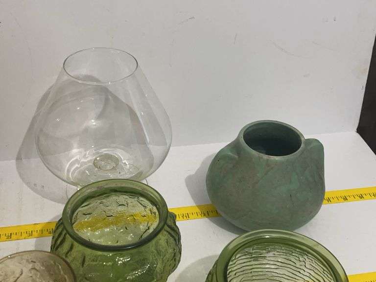 Variety of Glassware, some Morgantown Glass