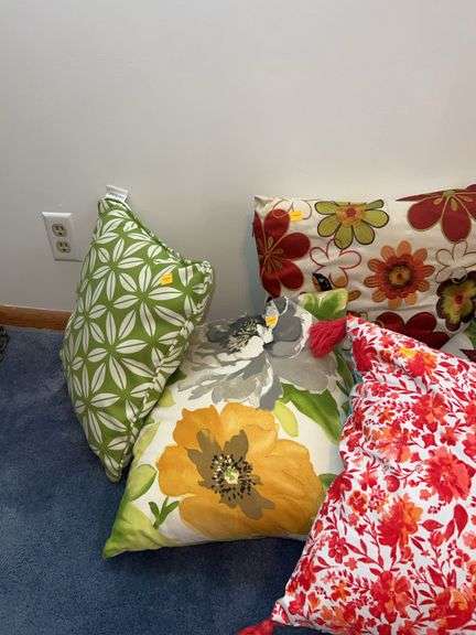(5) Decorative Pillows