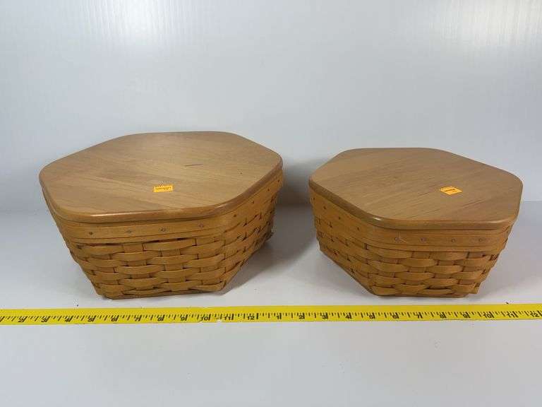 12” Longaberger Generations Basket, 10” Longaberger Generations Basket