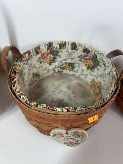 Longaberger Mothers Day Basket, Easter Basket, Inaugural Basket, Herb Basket