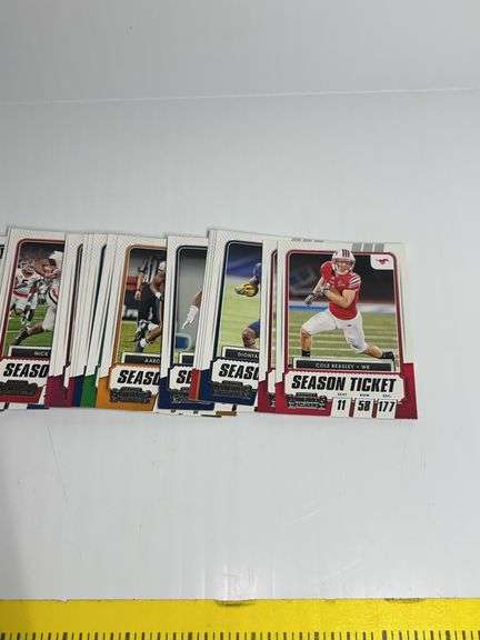 Assortment of Football Trading Cards