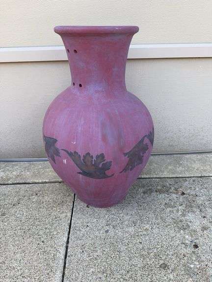 Clay Vase 28” H