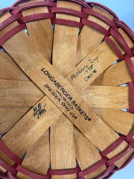 Longaberger Mothers Day Basket, Easter Basket, Inaugural Basket, Herb Basket