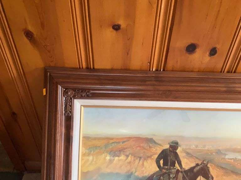 "Wagon Boss" Framed Picture