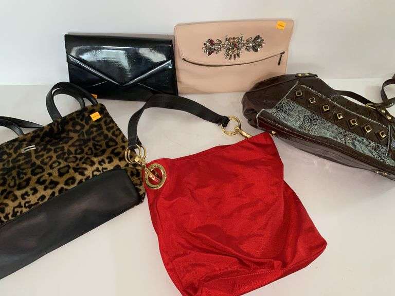 Assortment of Purses and Handbags