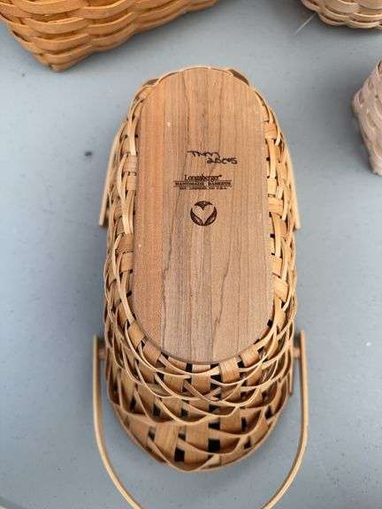 (4) Longaberger Baskets