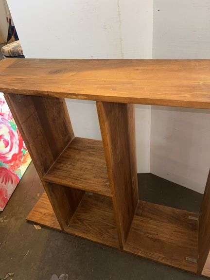 Wooden Shelving Unit