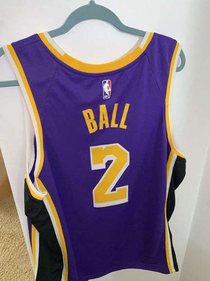 XL Lakers Lonzo Ball Jersey