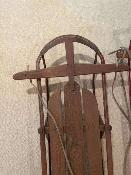 Flexible flyer and other unmarked sled