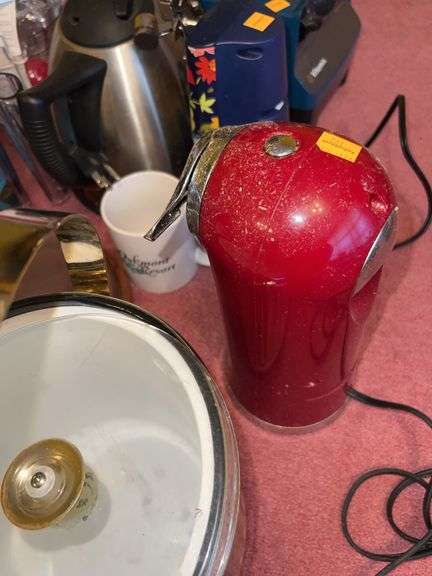 Large Assortment of Kitchen Appliances- Blenders, Mixers, Electric Can Opener